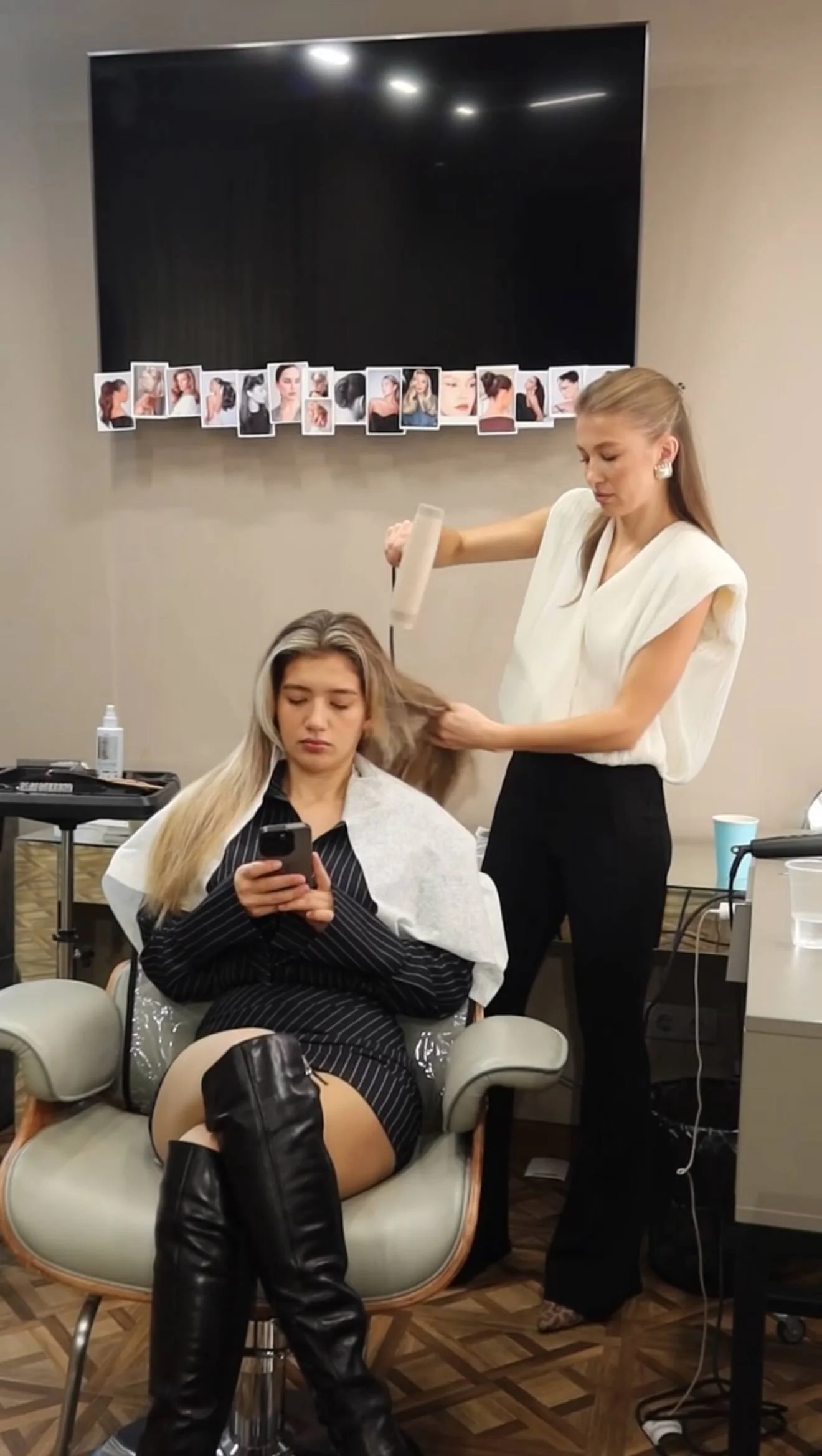 Свадебный макияж — работа мастера